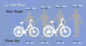 What size electric bike for my height?